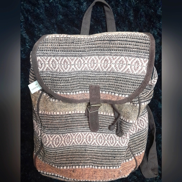 world market Handbags - World Market Woven Backpack